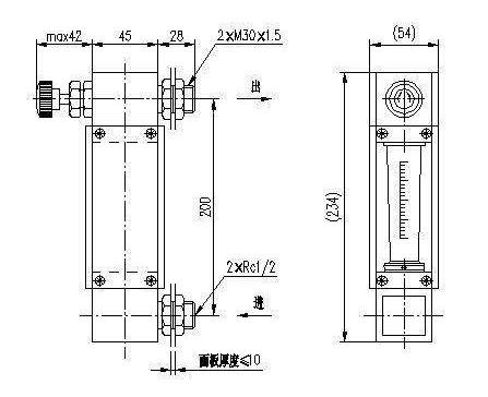 1.jpg 有关玻璃转子流量计的安装介绍